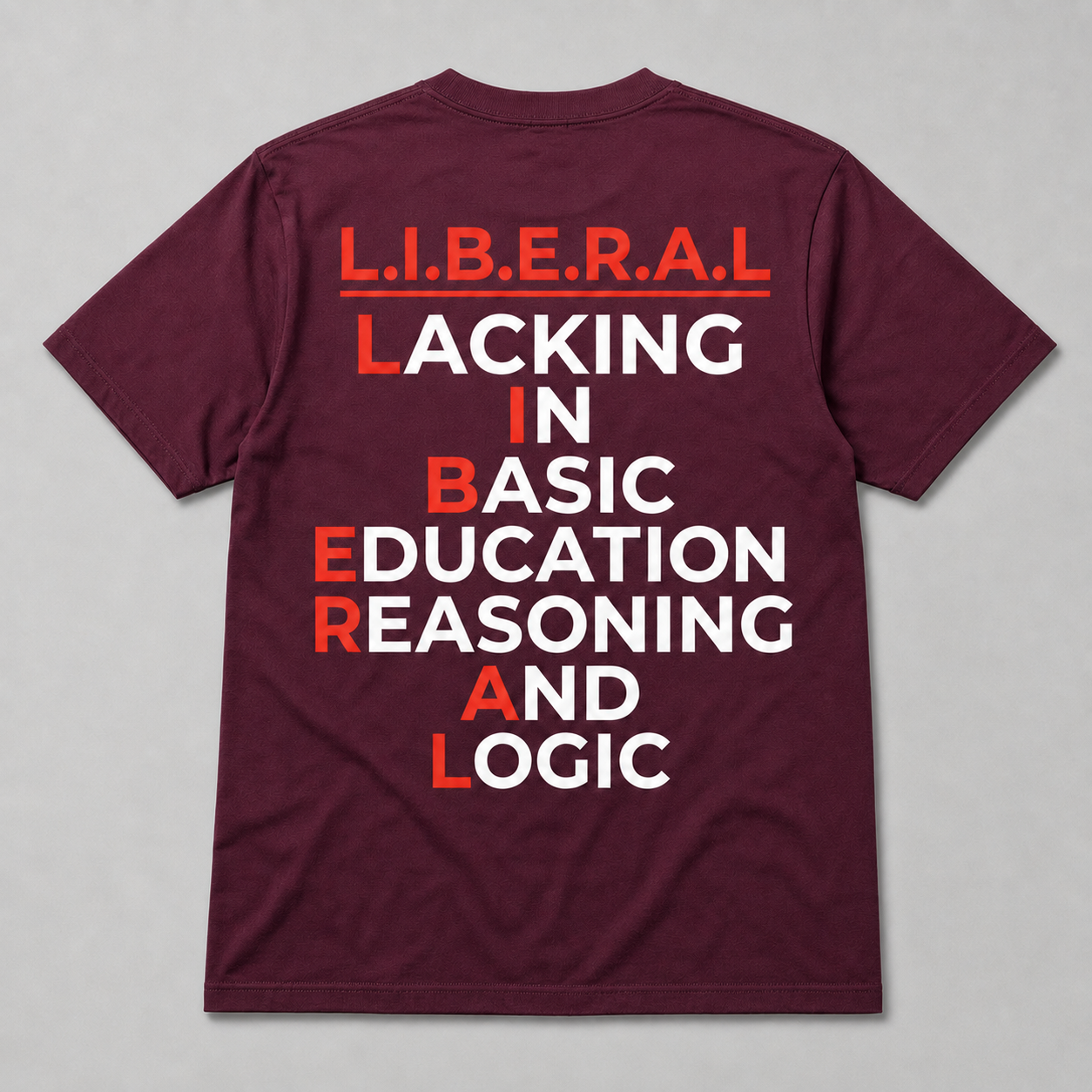 L.I.B.E.R.A.L Lacking in Basic Education Reasoning and Logic