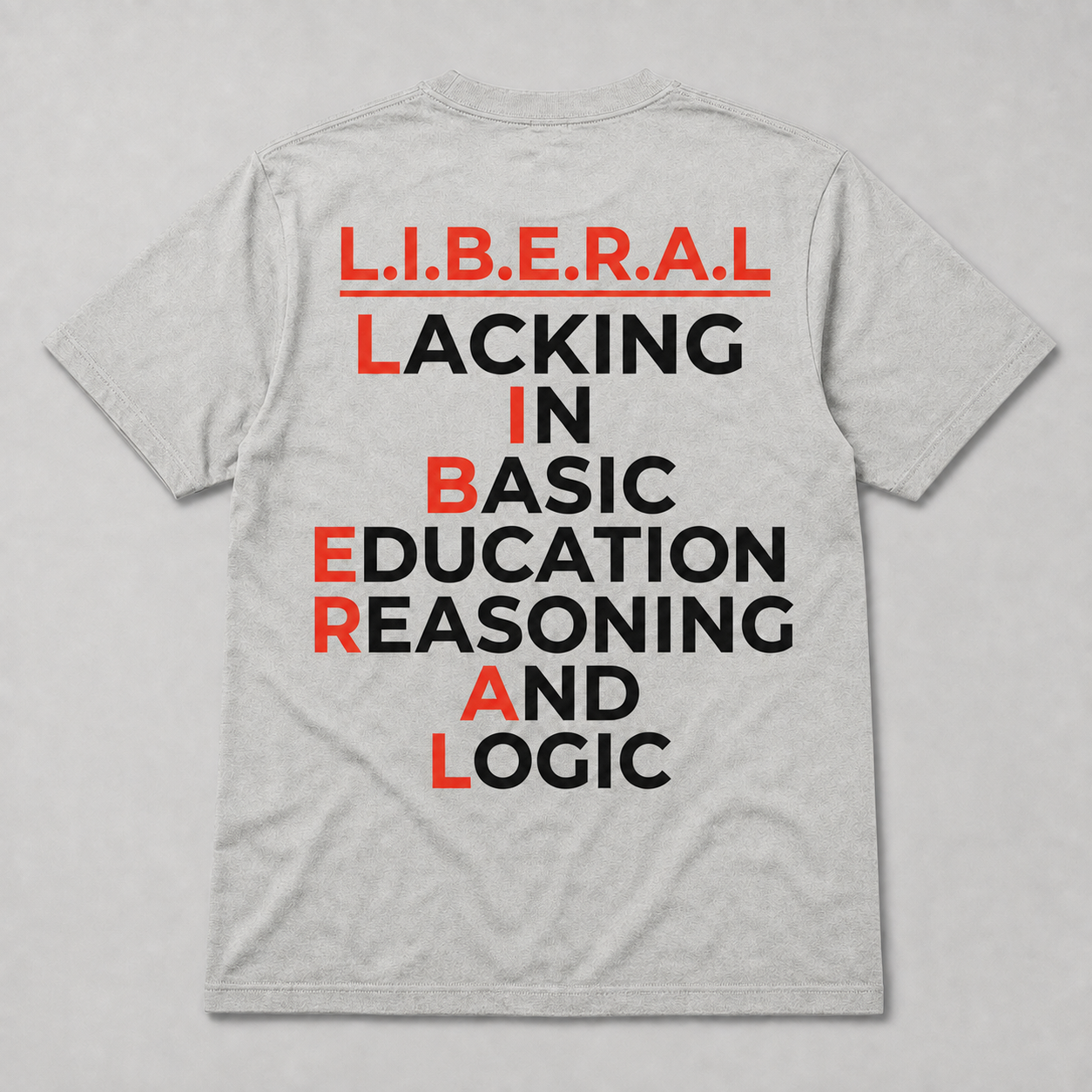 L.I.B.E.R.A.L Lacking in Basic Education Reasoning and Logic
