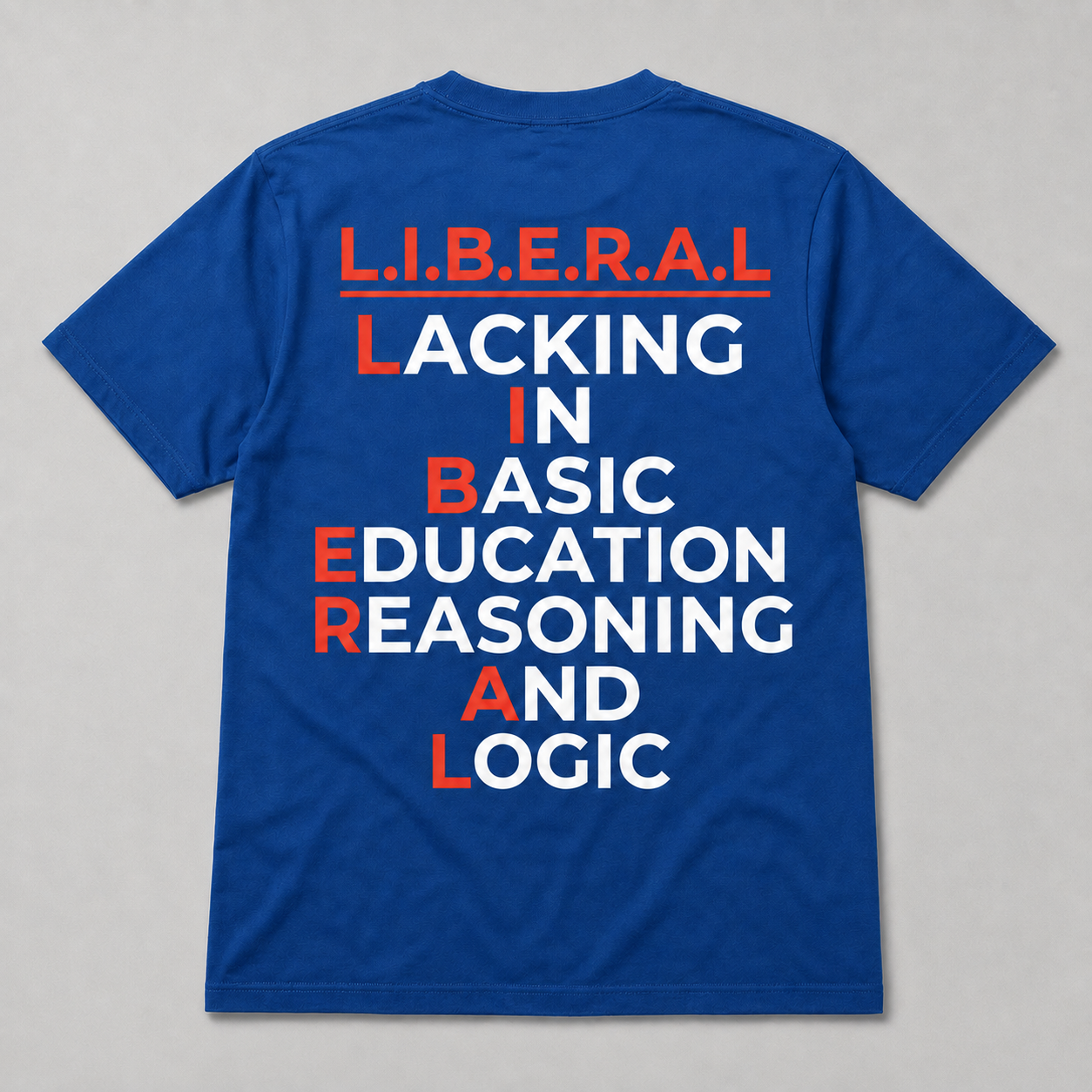 L.I.B.E.R.A.L Lacking in Basic Education Reasoning and Logic