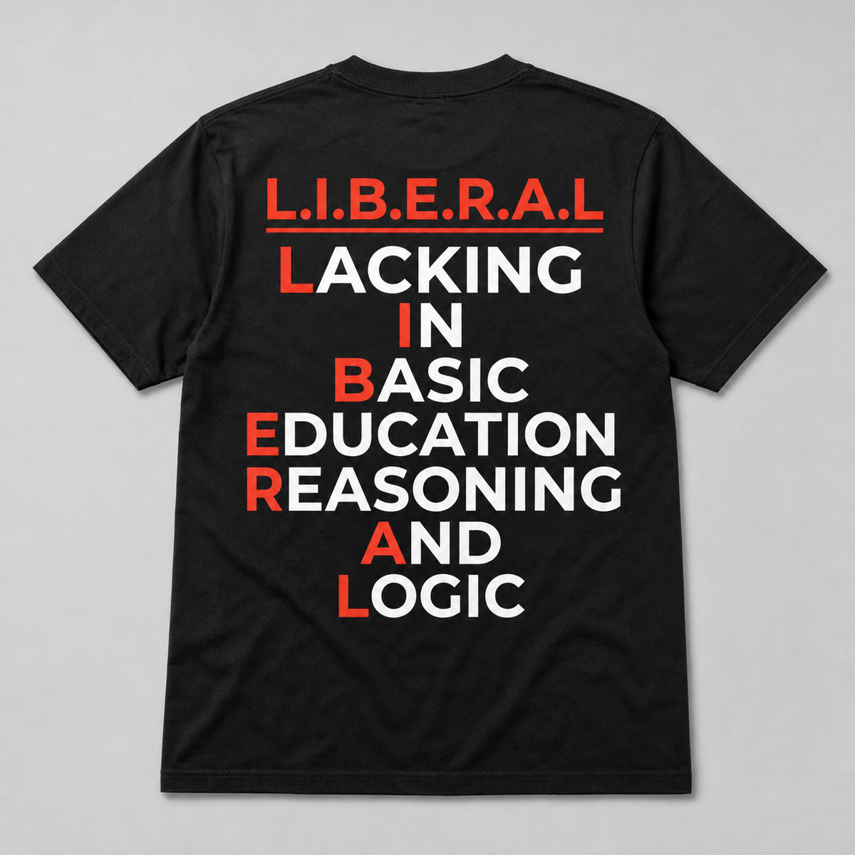 L.I.B.E.R.A.L Lacking in Basic Education Reasoning and Logic